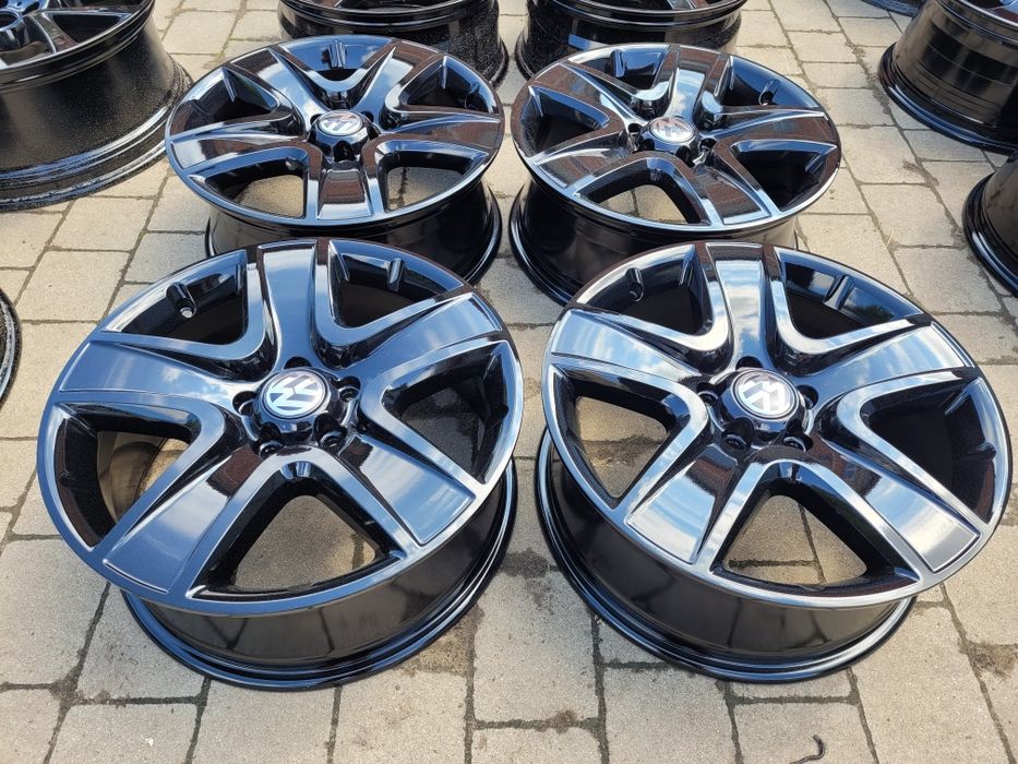 Alufelgi VW Tiguan 5x112 7Jx18 et43 cb57,1 czarna perla
