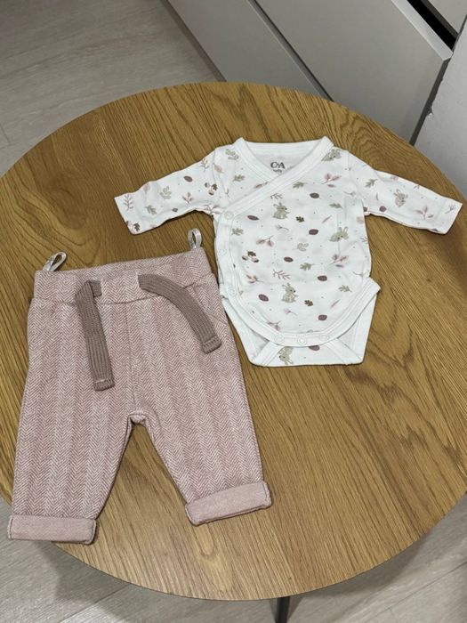 Пакет одягу для новородженої дівчинки 50 см 0-1 місяць