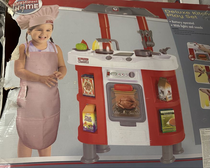 Дитяча кухня+тостер