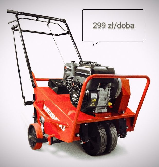 Wynajem Aerator Weibang rurkowy przyczepka do transportu w cenie