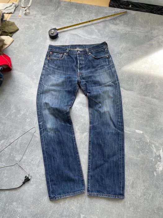 Вінтажні джинси levis 501 w34 l32