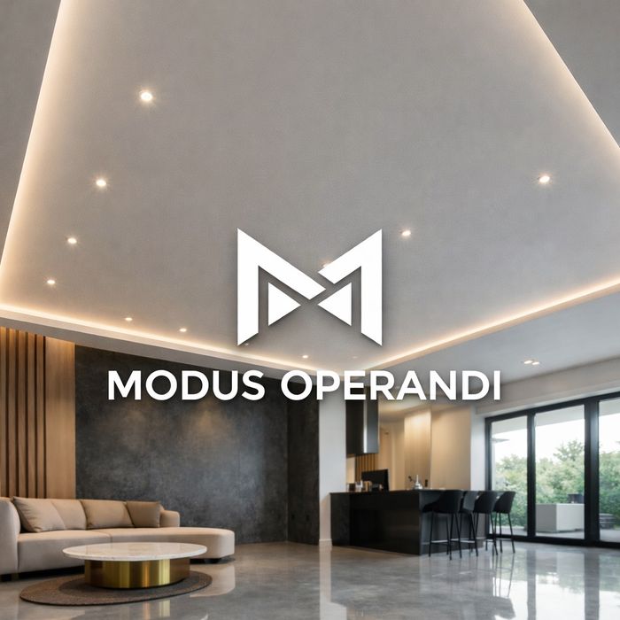 Nowoczesne sufity napinane światło LED i design