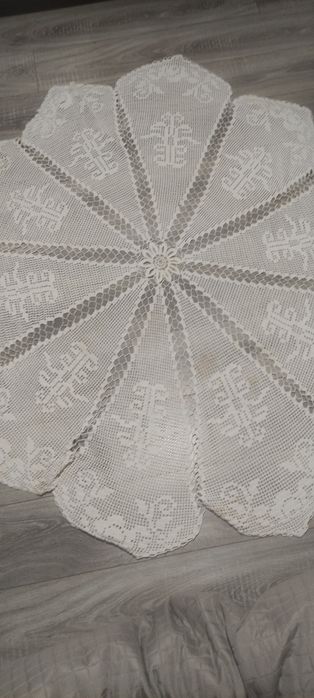 Toalhas de renda antigas