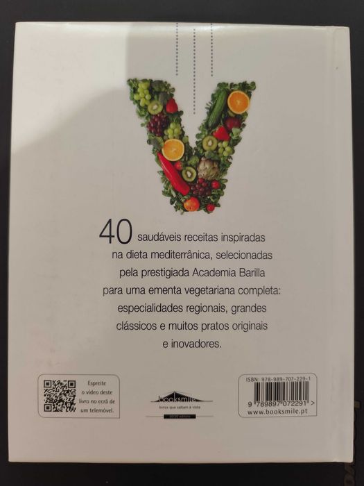 Livro Academia Barilla: Cozinha Vegetariana