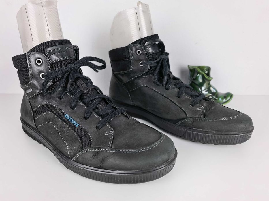 Ecco  skóra gore tex męskie buty  r 46