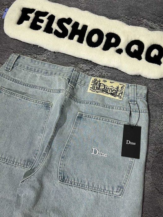 Розпродаж! Джинсові широкі шорти дайм, Dime baggy, gallery dept,chrome