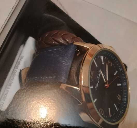 Zegarek męski z dodatkową bransoletką