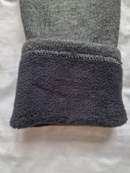 Legginsy dziewczęce ocieplane zimowe  140cm