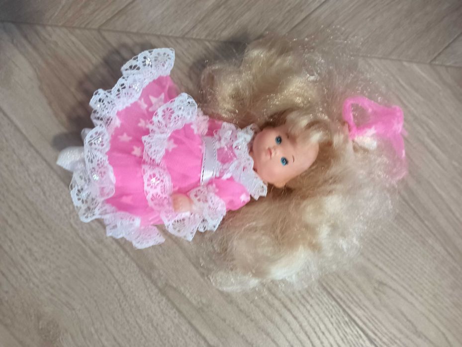 Lalka dziecko Barbie laleczka w sukience
