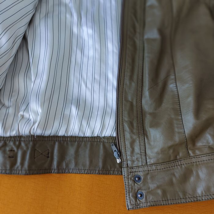 Skórzana ocieplana kurtka damska