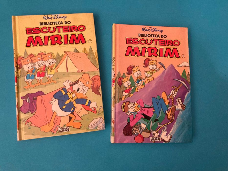Colecção 17 Livros Biblioteca Escuteiro Mirim Difusão Cultural Anos 80