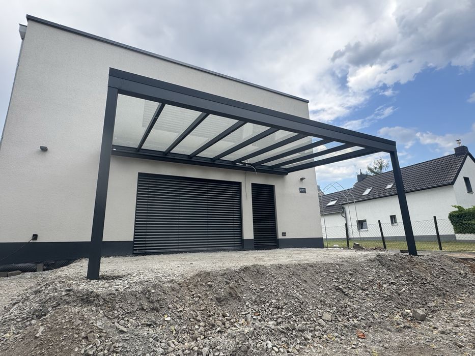 Ogrody zimowe (drewno i aluminium), Pergole, Carporty, Markizy