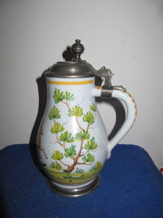 Dobra Cena-Unikat Stary Kufel Mysliwski ok,XVIII w-48-