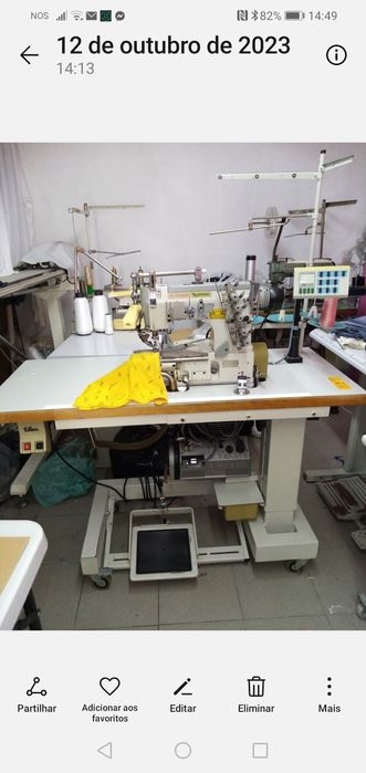 Máquina de fazer bainhas