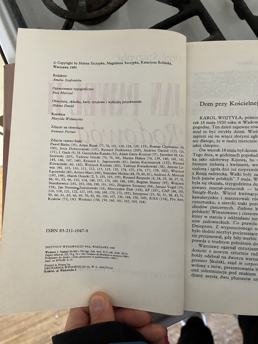 Książka Jan paweł 2 rodowód