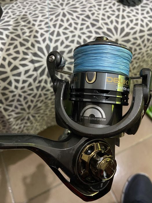 Equipamento de pesca spining