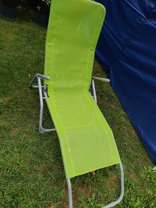 leżak do ogrodu, składany