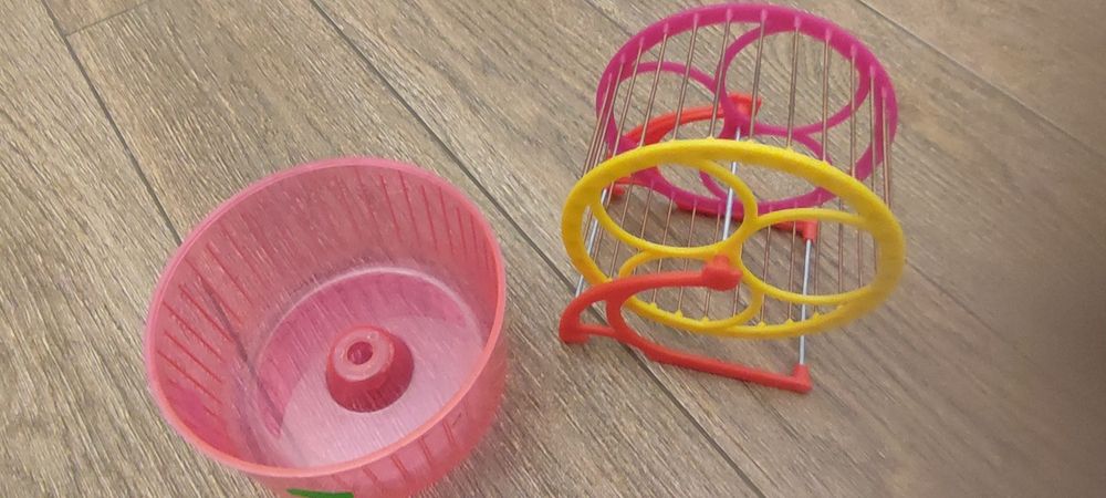 Klatka dla chomika z  dodatkami