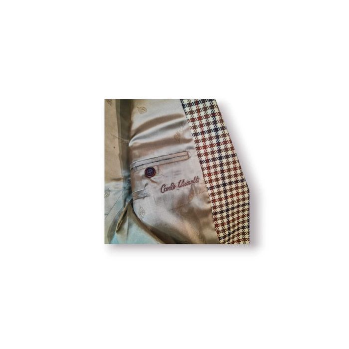 Blazer Clássico Vintage Cavalo Lusitano – Padrão Pied-de-Poule