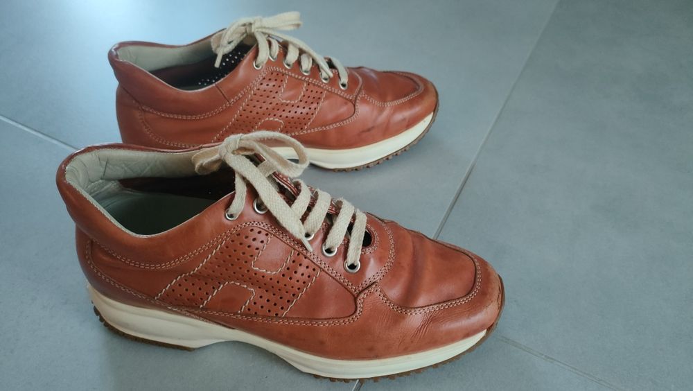 Buty skórzane Hogan interactive