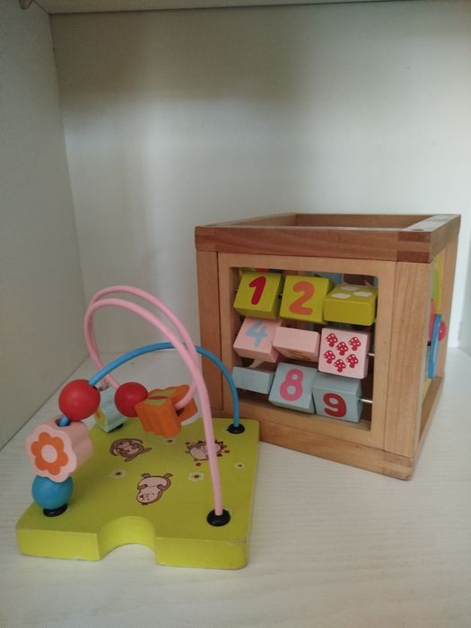 Розвиваючі дерев'яні іграшки для дітей