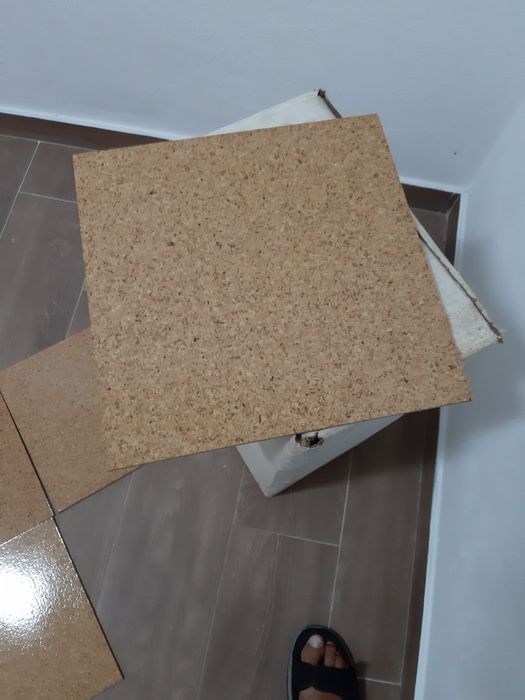 Forras de cortiça para isolamento térmico