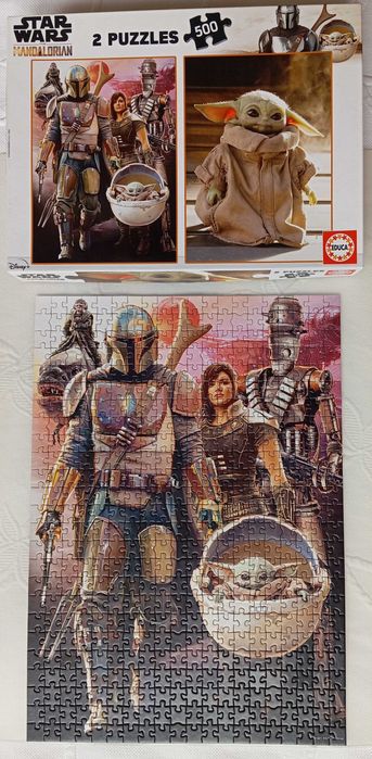 Puzzle Star Wars Mandalorian (2 x 500 peças)