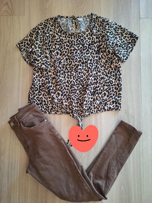 Spodnie czekoladowe M.Sara Xs