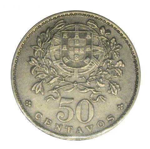 Portugal República 50 Centavos 1928