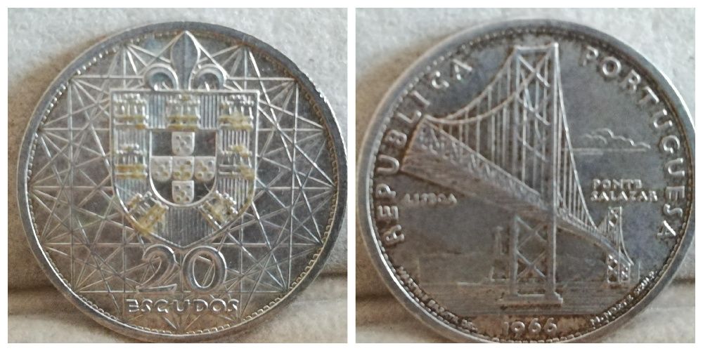 Moedas Portugal 1$00 a 100$00