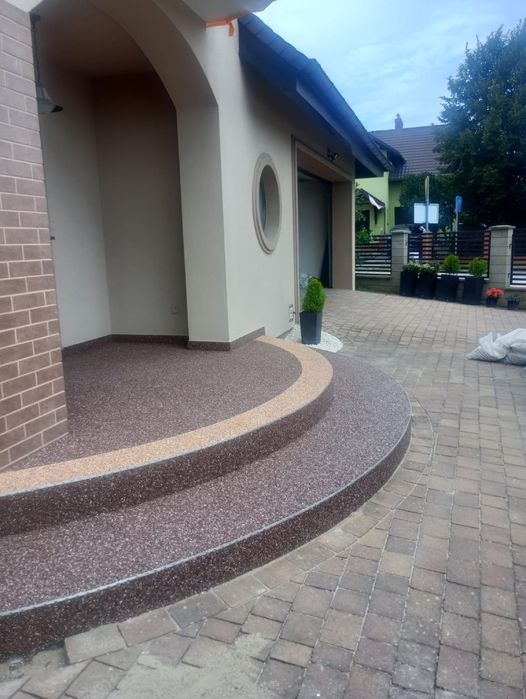 D&P Design, kamienny dywan wykończenia wnętrz