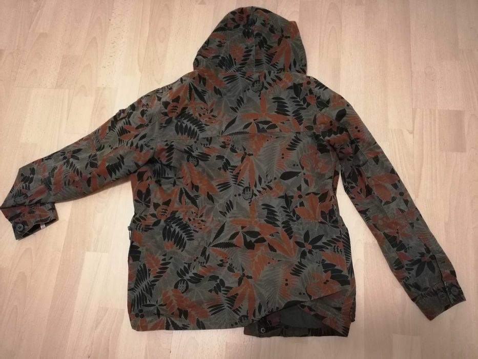 Kurtka parka smock Fly53, kamuflaż, wzór roślinny