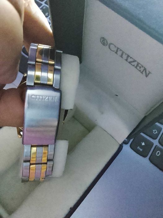 relógio masculino vintage Citizen.