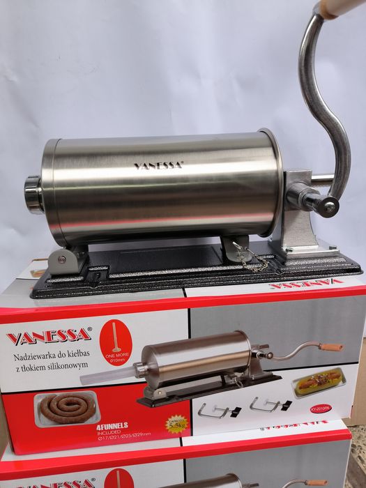 Шприц для колбасы 5,5кг, горизонтальный шприц колбасный, вертикальный