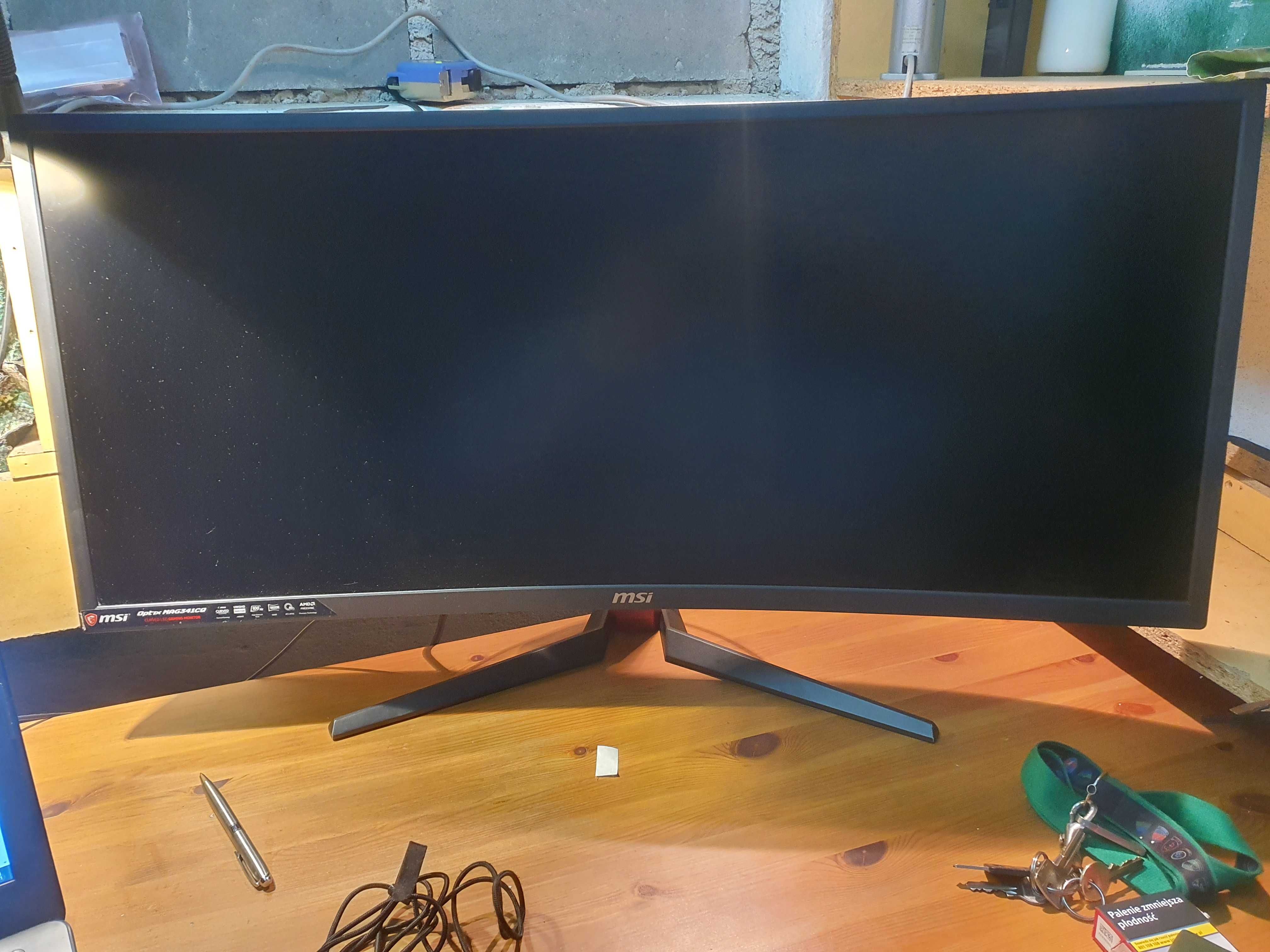 Monitor MSI Optix MAG341 CQ Łuków • OLX.pl