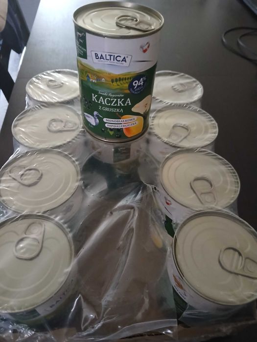 Karma Baltica kaczka z gruszką