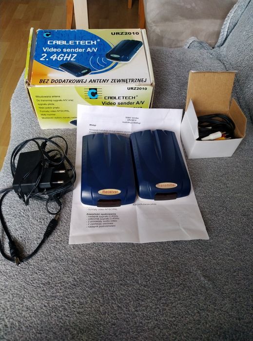 Wideo sender transmiter Audio Wideo