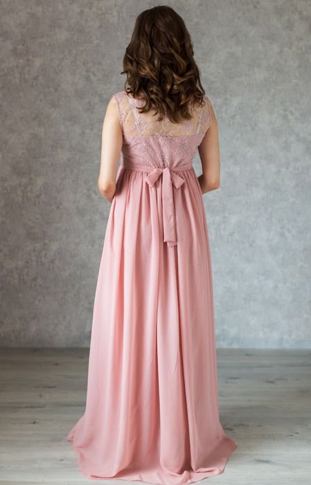 Вечірня сукня для вагітних максі на високий зріст