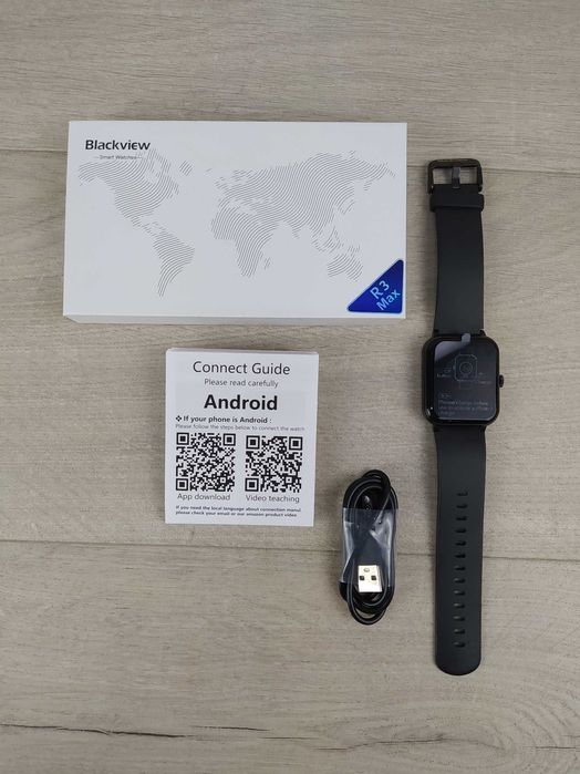 Blackview R3 Max Smartwatch czarny
