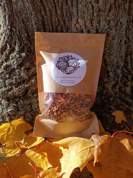 Orzechy Włoskie Kandyzowane Orzechy z Podkarpacia - 1kg