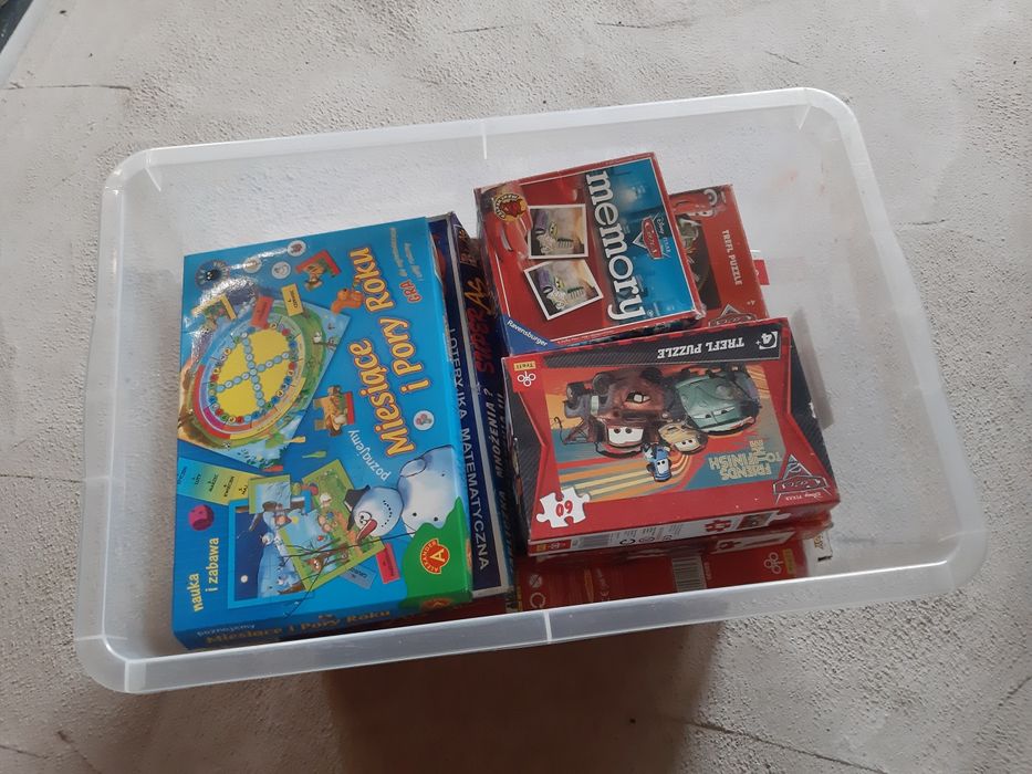 Puzlle zygzak,kubuś puchatek 3d  plus gry