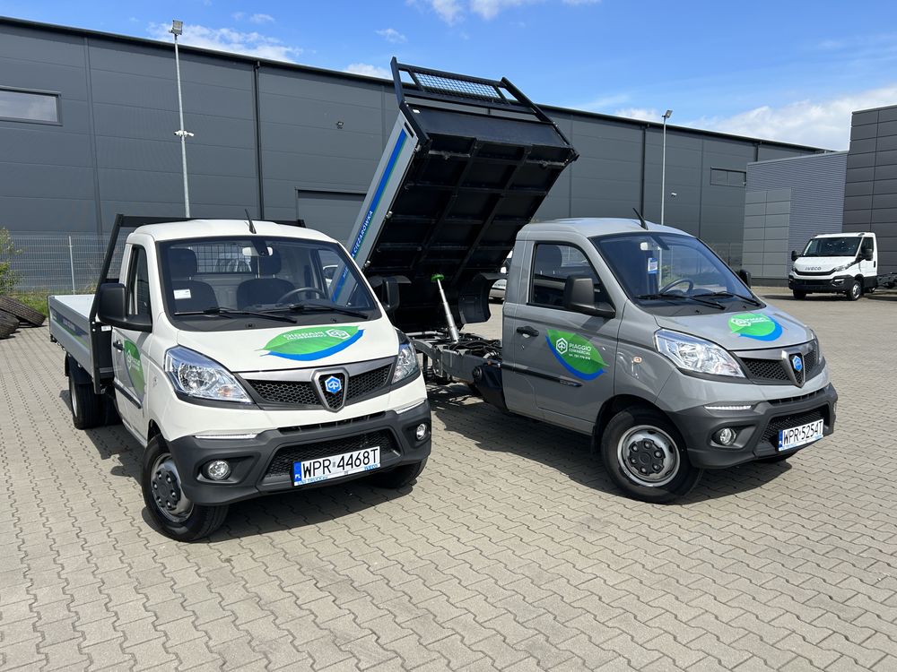 Uni-Truck Jedyny importer Piaggio samochody dostawcze top banner