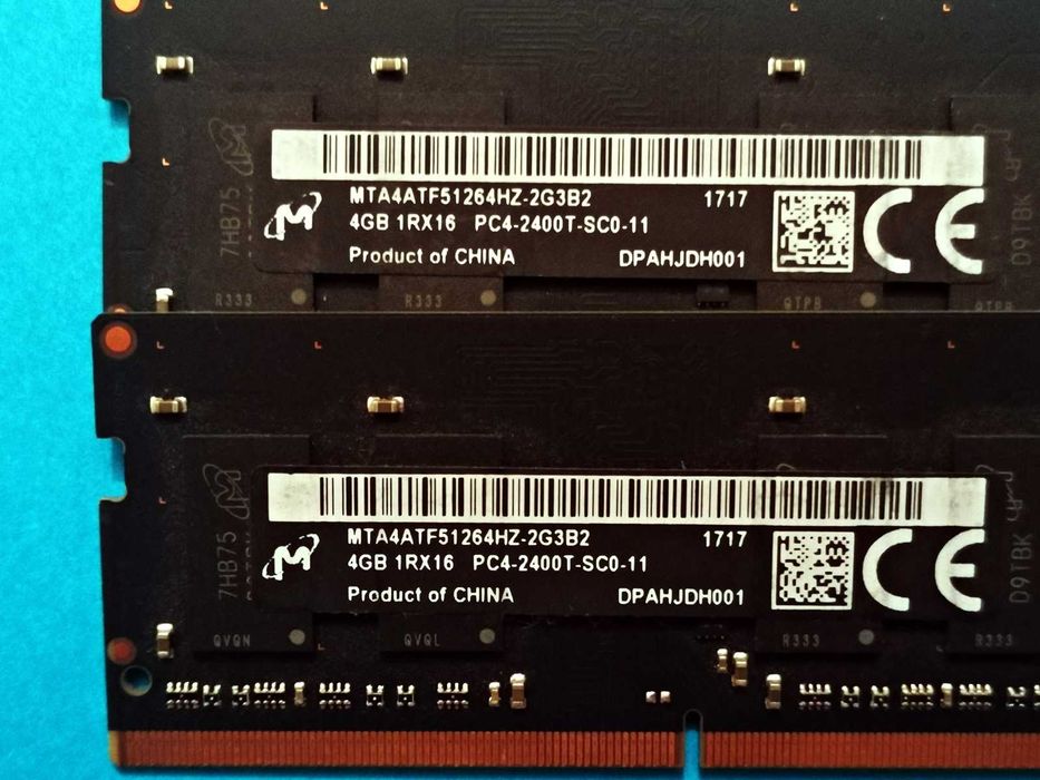 DDR4 8GB Micron 2400T
