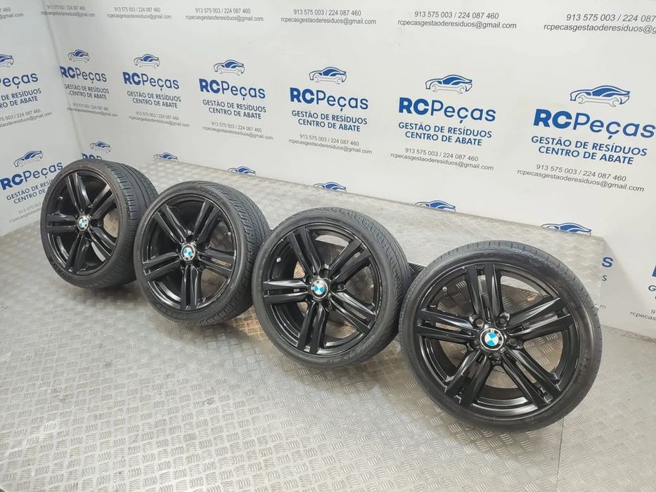 Conjunto Jantes 18 BMW Serie 1 F20 LCI 7,5J 8J ET45 ET52 5x120