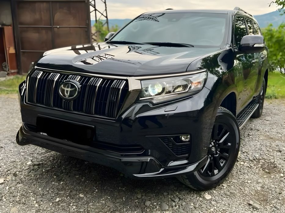 Юбка ONYX BLACK Toyota Land Cruiser Prado 150 2018-2023 ЧОРНА