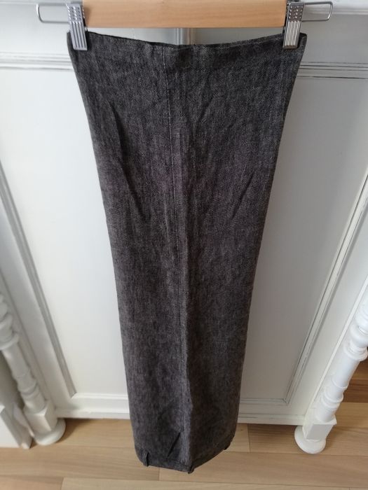 Spodnie hm 36 materiałowe