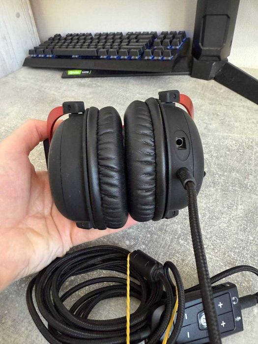 Гарнітура дротова ігрова HyperX Cloud 2 Black-Red