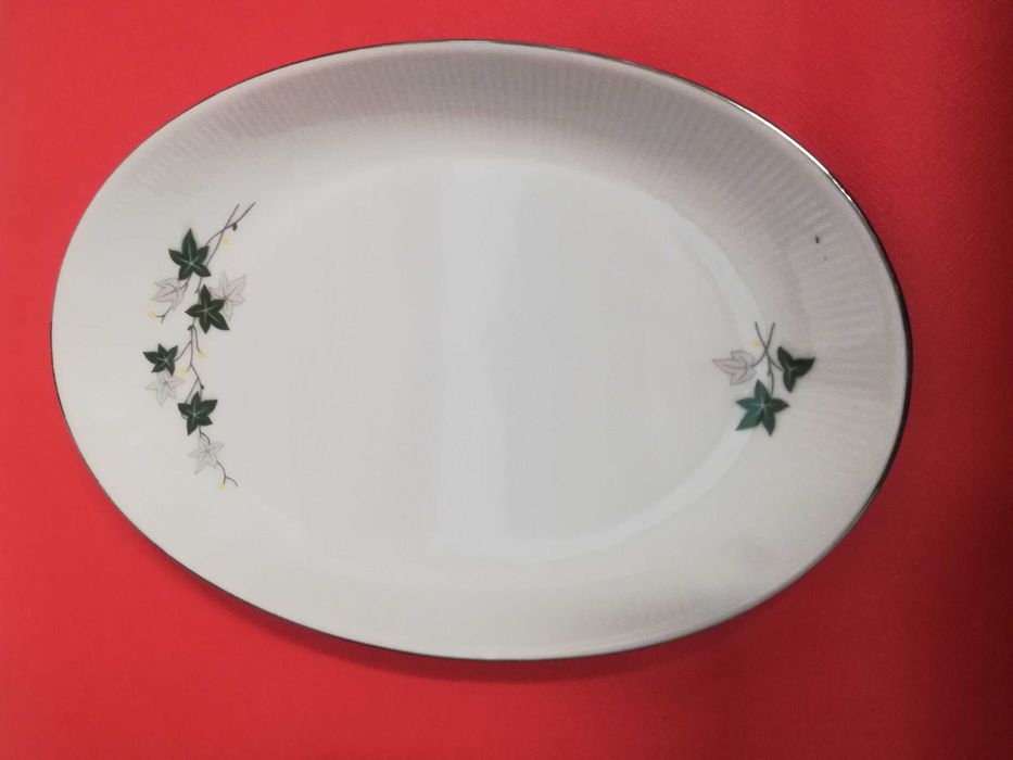 Travessa pequena porcelana alemã Bavaria Winterling Marktleuthen