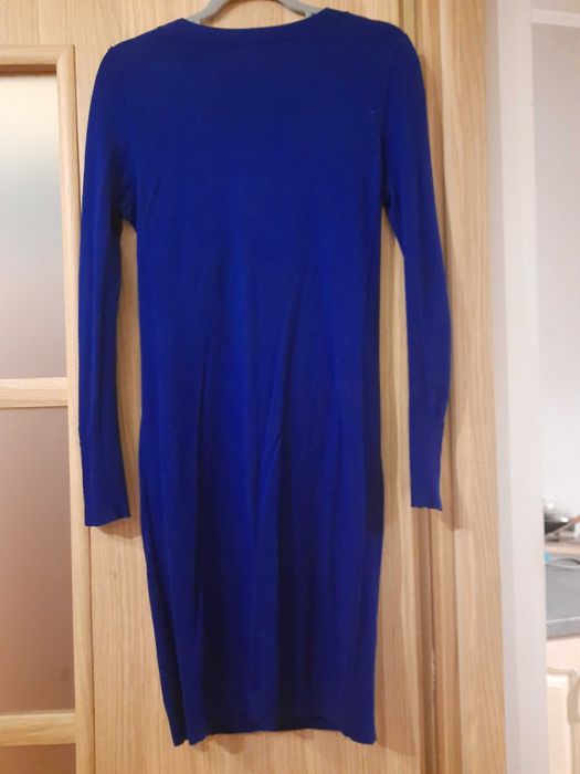 Sukienka chabrowa  dzianinowa  firmowa MORGAN