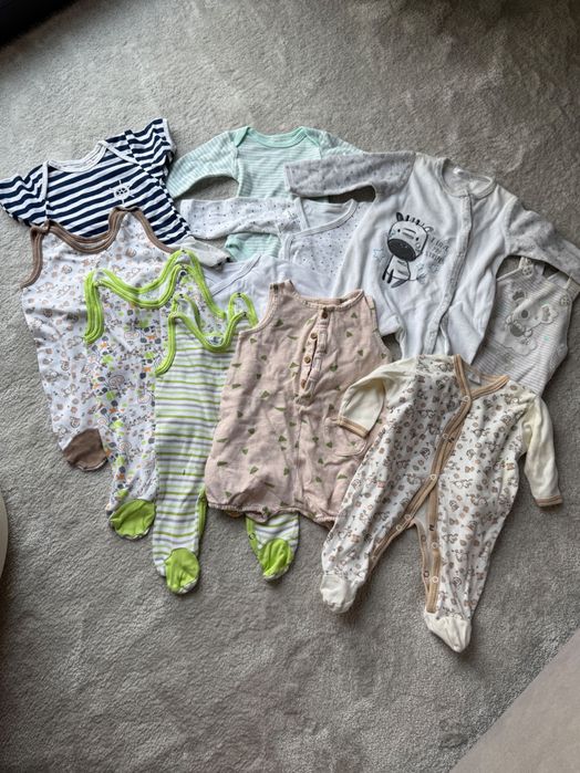 Ubranka niemowlęce Body Pajacyki 62-68